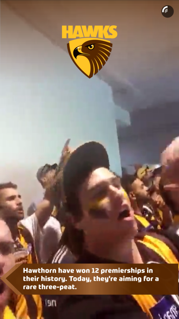 Hawthorn fans away from the MCG go wild